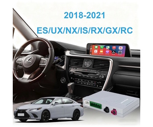 LENOVO LTP LX 2509F CPAA (WIRELESS CARPLAY / ANDROID AUTO BOX with 2 CAMERA IN for LEXUS mod. 2017-2023 with 8'' - 10.25'' screen)