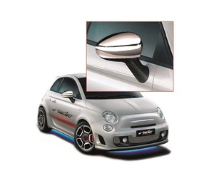FIAT 500 ΚΑΠΑΚΙΑ ΚΑΘΡΕΠΤΩΝ ΧΡΩΜΙΟΥ