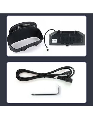 DIGITAL IQ DDD 976_DC (12.3in) DIGITAL CLUSTER for BMW X5 (E70) - X6 (E71) mod. 2007-2013 with CCC-CIC