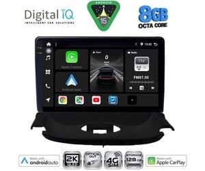 DIGITAL IQ BXK 20505_CPAA (9inc) MULTIMEDIA TABLET for PEUGEOT 206 mod. 1998-2006