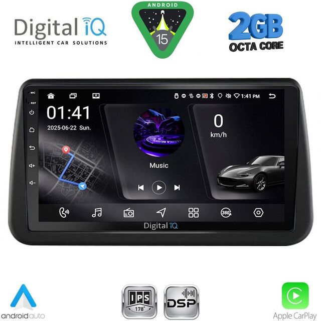DIGITAL IQ RSF 4494_CPA (9inc) MULTIMEDIA TABLET for OPEL MERIVA mod. 2010-2017