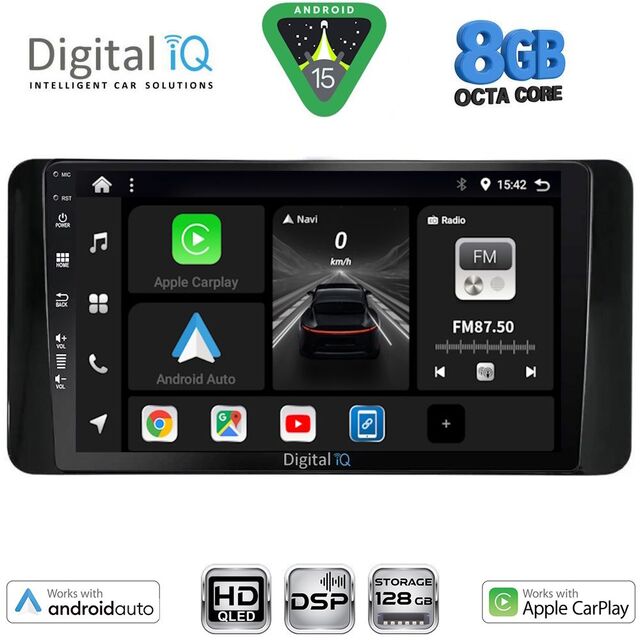 DIGITAL IQ BXF 18586_CPAA (10inc) MULTIMEDIA TABLET for SKODA KAMIQ mod. 2018-2026