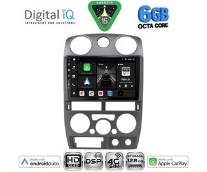 DIGITAL IQ BXF 17254GR_CPAA (9inc) MULTIMEDIA TABLET for ISUZU D-MAX mod. 2008-2012 (GREY)