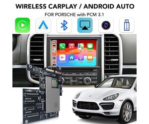 LENOVO LTP BSJ 9013W CPAA (WIRELESS CARPLAY / ANDROID AUTO BOX with 2 CAMERA IN for PORSCHE mod. 2010-2016 with PCM 3.1)