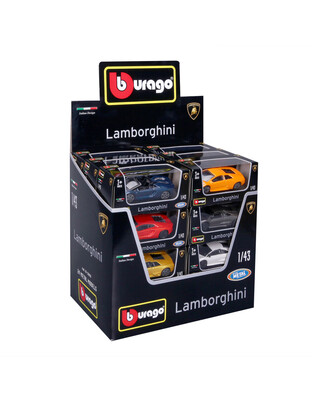 ΜΙΝΙΑΤΟΥΡΕΣ LAMBORGHINI 1:43 BURAGO LAMPA - 24 ΤΕΜ.