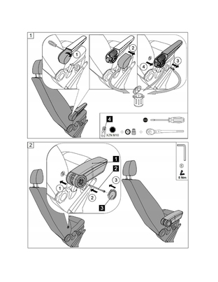 Ολοκληρωμένος Τεμπέλης Καθίσματος ARMSTER 3 PLUG & PLAY για VW T5 LHD 2003-2016 / VW T6 LHD 2016-2022 / VW T7 LHD 2022+ / VW ID Buzz LHD 2022+ / VW ID.4 LHD 2021+ / VW ID.5 LHD 2022+ (2 θέσεων με Εργοστασιακό Υποβραχιόνιο) από Πλαστικό και Vegan Δέρμα