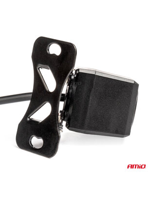 Amio - ΚΑΜΕΡΑ ΟΠΙΣΘΟΠΟΡΕΙΑΣ 12V 720pHD ΡΥΘΜΙΣΗ ΚΛΙΣΗΣ/ΤΕΤΡΑΓΩΝΗ ΜΕ ΜΕΤΑΛΛΙΚΗ ΒΑΣΗ ΣΤΗΡΙΞΗΣ HD-315 - 1 TEM. (03534/AM)