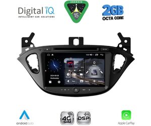 DIGITAL IQ BLF 321_CPA (8" DECK) MULTIMEDIA SYSTEM for OPEL ADAM – CORSA E mod. 2014-2021