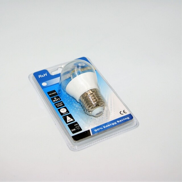 LED ΛΑΜΠΑ E27 5W 450Lm 6000K LI-LA-6555