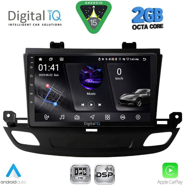 DIGITAL IQ RSF 4493_CPA (9inc) MULTIMEDIA TABLET for OPEL INSIGNIA mod. 2018-2024