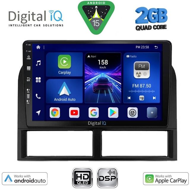 DIGITAL IQ BXC 3280_CPAA (9inc) MULTIMEDIA TABLET for JEEP GRAND CHEROKEE mod. 1999-2004