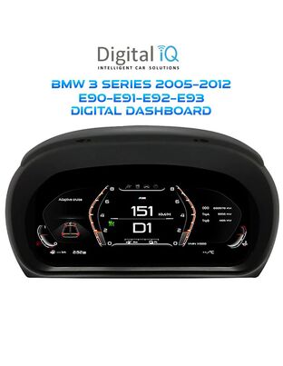 DIGITAL IQ DDD 954_DC (10in) DIGITAL CLUSTER for BMW 3 Series (E90-E91-E92-E93) mod. 2005-2012
