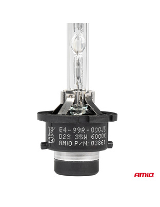 Amio - ΑΝΤΑΛΛΑΚΤΙΚΗ ΛΑΜΠΑ ΧΕΝΟΝ BASIC D2S 12V 6.000k 35W BLISTER CARD - 1 ΤΕΜ. (03861/AM)