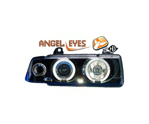 Φανάρια diederichs Angel Eyes BMW ΣΕΙΡΑ 3 E36 90-99 LIMOUSINE/TOURING (Μαύρα)