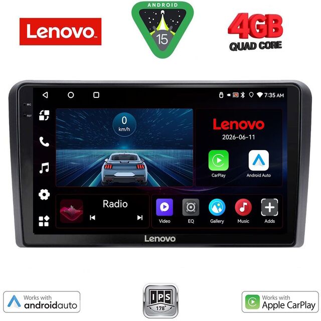 LENOVO LVE 8178H_CPAA (10inc) MULTIMEDIA TABLET for FORD TRANSIT CUSTOM | TOURNEO CUSTOM mod. 2019-2025 High Version