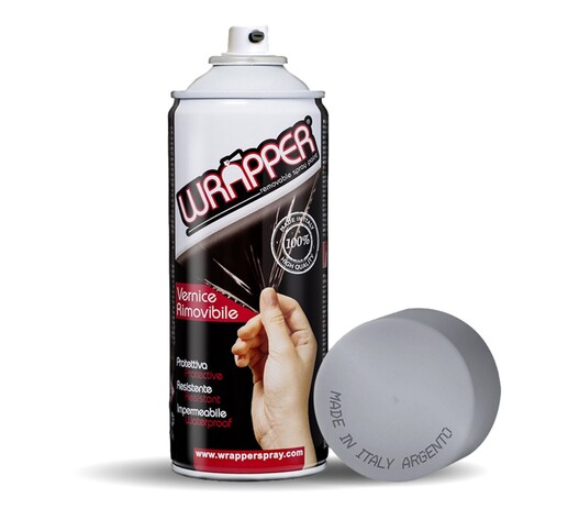 ΠΡΟΣΤΑΤΕΥΤΙΚΟ ΦΙΛΜ ΣΕ ΣΠΡΕΙ WRAPPER SPECIAL COLOUR ARGENTO SILVER 400 ml (ΑΣΗΜΙ ΧΡΩΜΑ)
