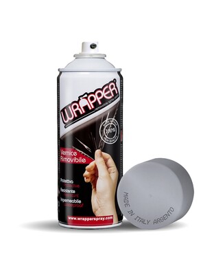 ΠΡΟΣΤΑΤΕΥΤΙΚΟ ΦΙΛΜ ΣΕ ΣΠΡΕΙ WRAPPER SPECIAL COLOUR ARGENTO SILVER 400 ml (ΑΣΗΜΙ ΧΡΩΜΑ)