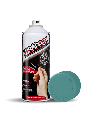ΦΙΛΜ ΣΕ ΣΠΡΕΥ WRAPPER RAL COLOURS ΤΙΡΚΟΥΑΖ/ΒΕΡΑΜΑΝ 400ml – 1 ΤΕΜ.
