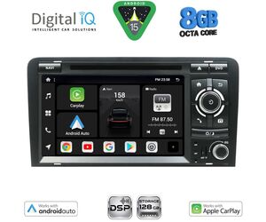 DIGITAL IQ BXF 749_CPAA (7'' DVD) MULTIMEDIA SYSTEM for AUDI A3 mod. 2003-2012
