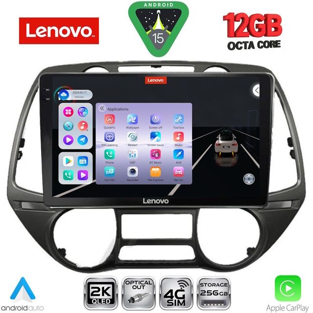 LENOVO SSZ 12226_CPA  (9inc) MULTIMEDIA TABLET for HYUNDAI i20 mod. 2008-2014