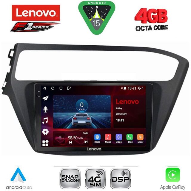 LENOVO SSQ 9230_CPA (9inc) MULTIMEDIA TABLET for HYUNDAI i20 mod. 2018-2021