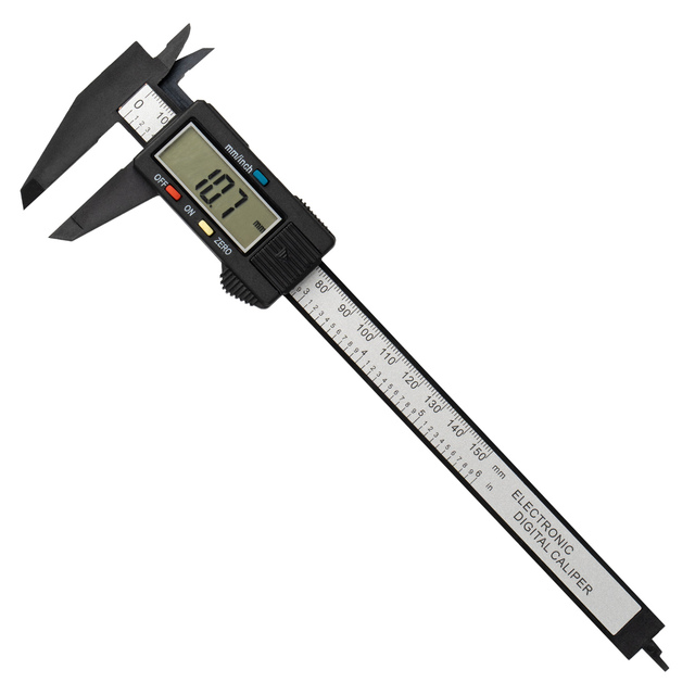 Amio - ΠΑΧΥΜΕΤΡΟ ΨΗΦΙΑΚΟ ΜΕ ΟΘΟΝΗ LCD 0-150mm 0-6'' - 1 TEM. (03102/AM)