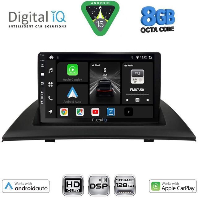 DIGITAL IQ BXF 7058_CPAA (9inc) MULTIMEDIA TABLET for BMW X3 (E83) mod. 2003-2010