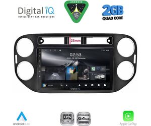 DIGITAL IQ RSD 1760BL_CPA (9inc) MULTIMEDIA TABLET for VW TIGUAN mod. 2011-2016 (BLACK)