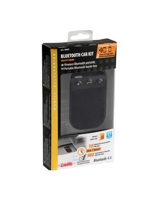ΦΟΡΗΤΟ BLUETOOTH CAR KIT ΓΙΑ 2 ΣΥΣΚΕΥΕΣ ΜΕ ΗΧΕΙΟ ΚΑΙ ΚΛΙΠ