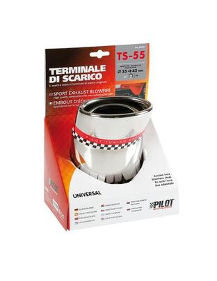 ΑΚΡΟ ΕΞΑΤΜΙΣΗΣ TS-55 Φ 35-42mm - ΛΟΞΟ ΟΒΑΛ