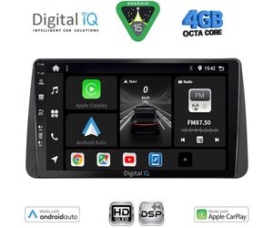 DIGITAL IQ BXF 16149_CPAA DASH (9inc) MULTIMEDIA TABLET for FIAT TIPO mod. 2018-2023
