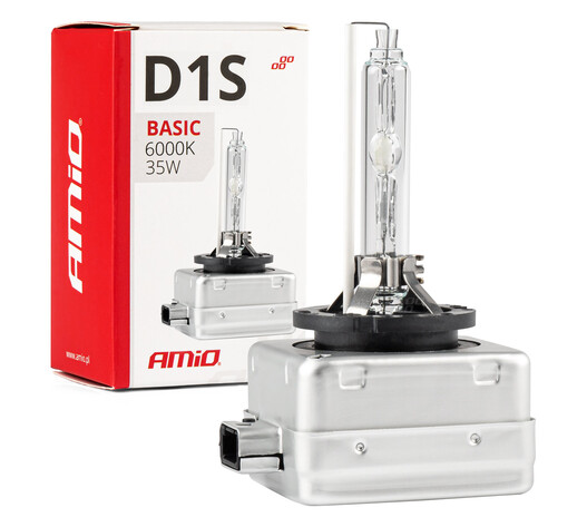 Amio - D1S 12V 6.000k 35W ΑΝΤΑΛΛΑΚΤΙΚΗ ΛΑΜΠΑ BASIC 1ΤΕΜ. (02943/AM)