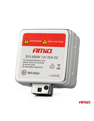 Amio - D1S 12V 6.000k 35W ΑΝΤΑΛΛΑΚΤΙΚΗ ΛΑΜΠΑ BASIC 1ΤΕΜ. (02943/AM)