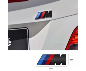 Αυτοκόλλητο μεταλλικό - Bmw M