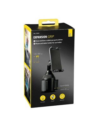 ΒΑΣΗ ΚΙΝΗΤΟΥ / TABLET 125-180mm EXPANSION GRIP ΓΙΑ ΠΟΤΗΡΟΘΗΚΗ ΔΙΑΜΕΤΡΟΥ 65-85mm