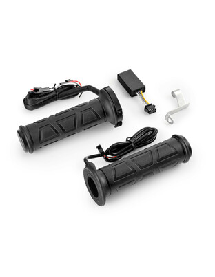 ΧΕΡΟΥΛΙΑ MOTO ΘΕΡΜΑΙΝΟΜΕΝΑ 12V HEATED GRIPS EASY ΜΑΥΡΑ 4 ΕΠΙΠΕΔΩΝ ΘΕΡΜΑΝΣΗΣ LAMPA - 2 ΤΕΜ.