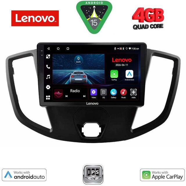 LENOVO LVE 8179_CPAA  (9inc) MULTIMEDIA TABLET for FORD TRANSIT mod. 2014-2020