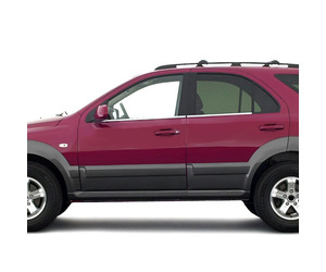 TRIM  ΠΑΡΑΘΥΡΩΝ ΑΥΤΟΚΟΛΛΗΤΑ ΧΡΩΜΙΟΥ ΓΙΑ KIA SORENTO 5D 02-09+ 4ΤΕΜ.