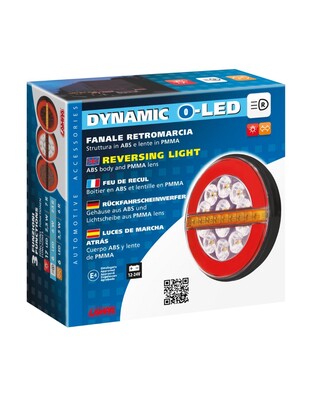 ΦΩΣ ΠΙΣΩ ΔΕΞΙ 12/24V DYNAMIC-O 140 mm ΜΕ 29 LED 3 ΧΡΗΣΕΙΣ ΘΕΣΕΩΣ/ΦΛΑΣ/STOP (ΚΟΚΚΙΝΟ/ΠΟΡΤΟΚΑΛΙ/ΛΕΥΚΟ) - 1 ΤΕΜ.