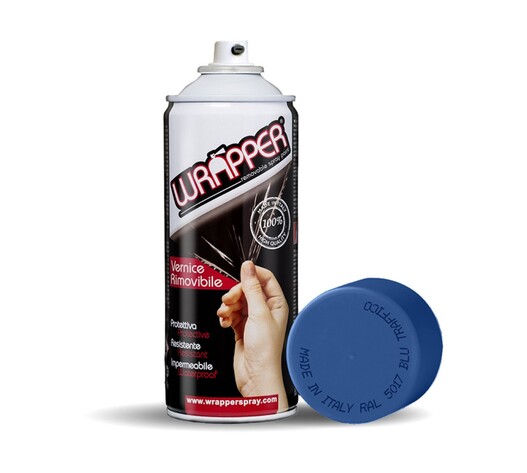 ΠΡΟΣΤΑΤΕΥΤΙΚΟ ΦΙΛΜ ΣΕ ΣΠΡΕΙ WRAPPER RAL 5017 TRAFFIC BLUE 400 ml (ΜΠΛΕ)