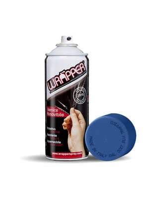 ΠΡΟΣΤΑΤΕΥΤΙΚΟ ΦΙΛΜ ΣΕ ΣΠΡΕΙ WRAPPER RAL 5017 TRAFFIC BLUE 400 ml (ΜΠΛΕ)