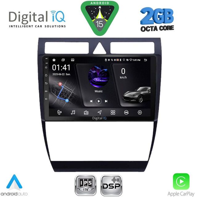 DIGITAL IQ RSF 4006_CPA (9inc) MULTIMEDIA TABLET for AUDI A6 mod. 1998-2005