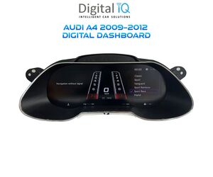 DIGITAL IQ DYL 918_DC (12.3in) DIGITAL INSTRUMENT CLUSTER for AUDI A4 mod. 2009-2012 with HDMI input