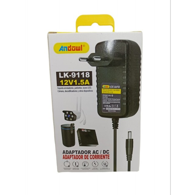 ΤΡΟΦΟΔΟΤΙΚΟ UNIVERSAL 12V/1.5A ANDOWL LK-9118
