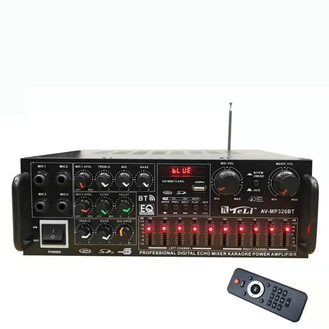 ΡΑΔΙΟΕΝΙΣΧΥΤΗΣ ΚΑΡΑΟΚΕ 240W AV-MP326BT