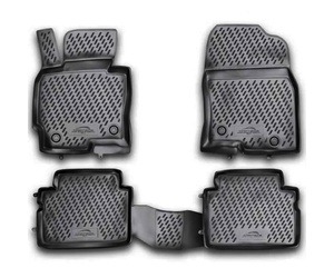 ΠΑΤΑΚΙΑ ΣΕ ΣΚΑΦΗ TPE ΛΑΣΤΙΧΟ ΓΙΑ MAZDA CX-5 2011-2016  ΣΕ ΜΑΥΡΟ ΧΡΩΜΑ NOVLINE - 4 ΤΕΜ.