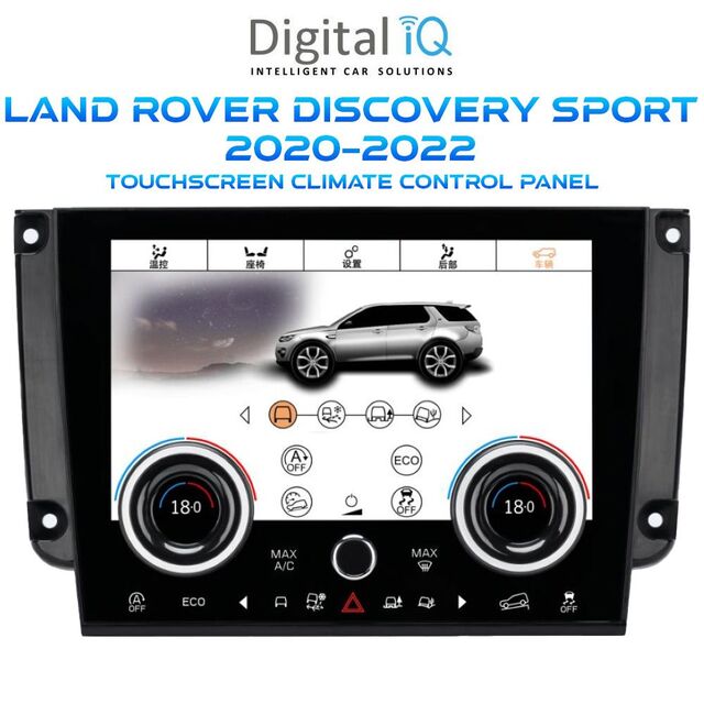 DIGITAL IQ FZ 2018_CL (TOUCHSCREEN CLIMATE CONTROL PANEL 9" for LAND ROVER DISCOVERY SPORT mod. 2020-2022)
