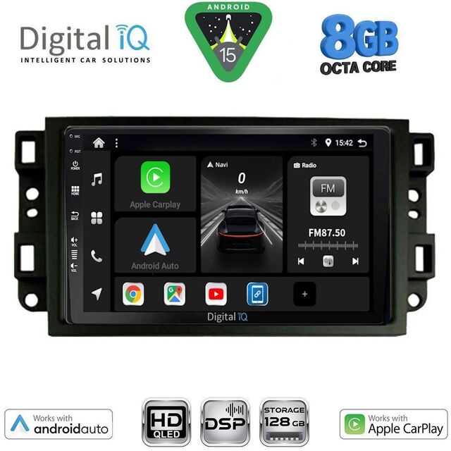DIGITAL IQ BXF 18069A_CPAA (10inc) MULTIMEDIA TABLET for GMC ALL mod. 2004-2012
