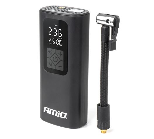 Amio - ΚΟΜΠΡΕΣΕΡ ΑΕΡΑ ΜΕ USB-C 10BAR 150PSI 20L/MIN 40W ΜΕ ΨΗΦΙΑΚΗ ΟΘΟΝΗ & ΦΑΚΟ LED 1ΤΕΜ. (04377/AM)