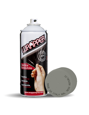 ΦΙΛΜ ΣΕ ΣΠΡΕΥ WRAPPER CAMOUFLAGE COLOURS ΓΚΡΙ 7033 REPUBLIC 400ml – 1 ΤΕΜ.